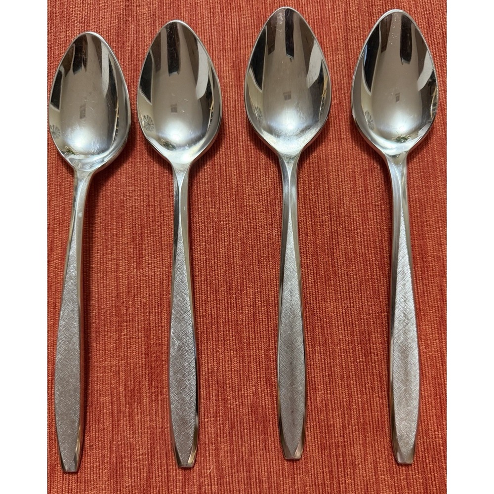 Ekco‎ Eterna Corsair Stainless Soup Spoons 7.5" Set of 4 Replacement